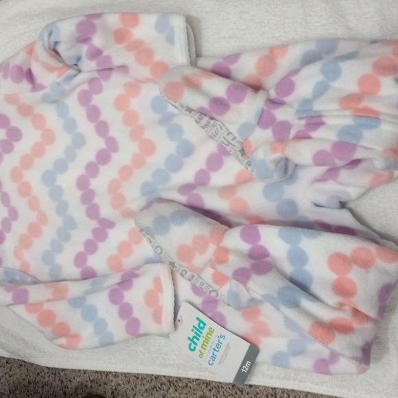 NWT Carters One Piece w/Footies Size 12 Months - Picture 6 of 8